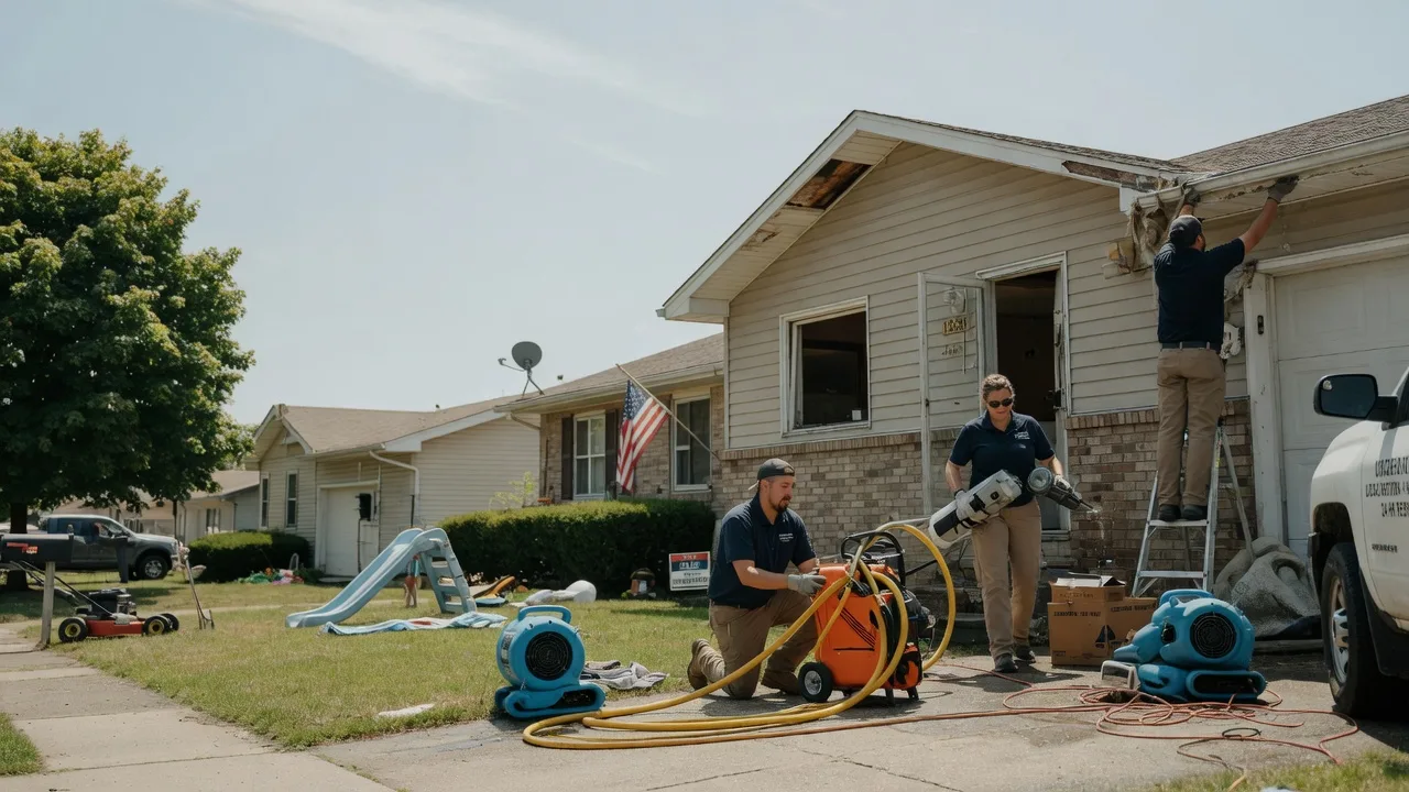 Water Damage Restoration in Burghill, OH near me